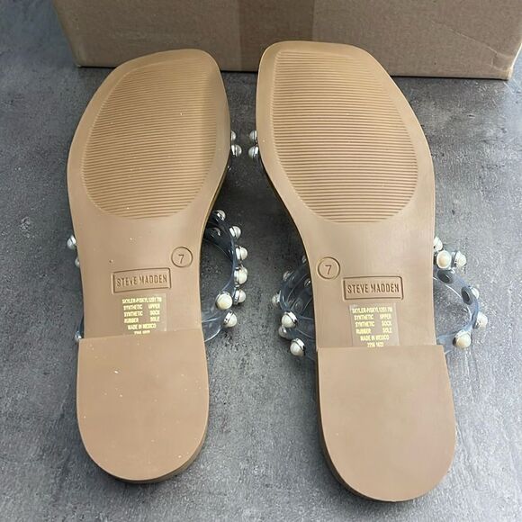 New Steve Madden Skyler flat sandals 7 - Picture 4 of 6